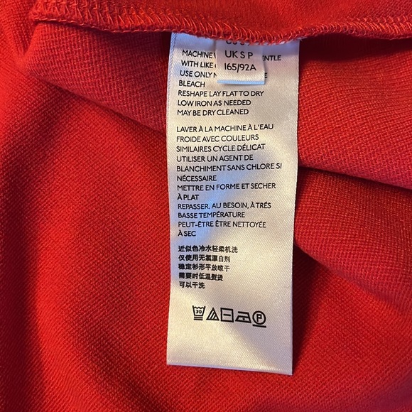 Anthropologie Maeve Deena Mini Dress Red NWT - Picture 9 of 11